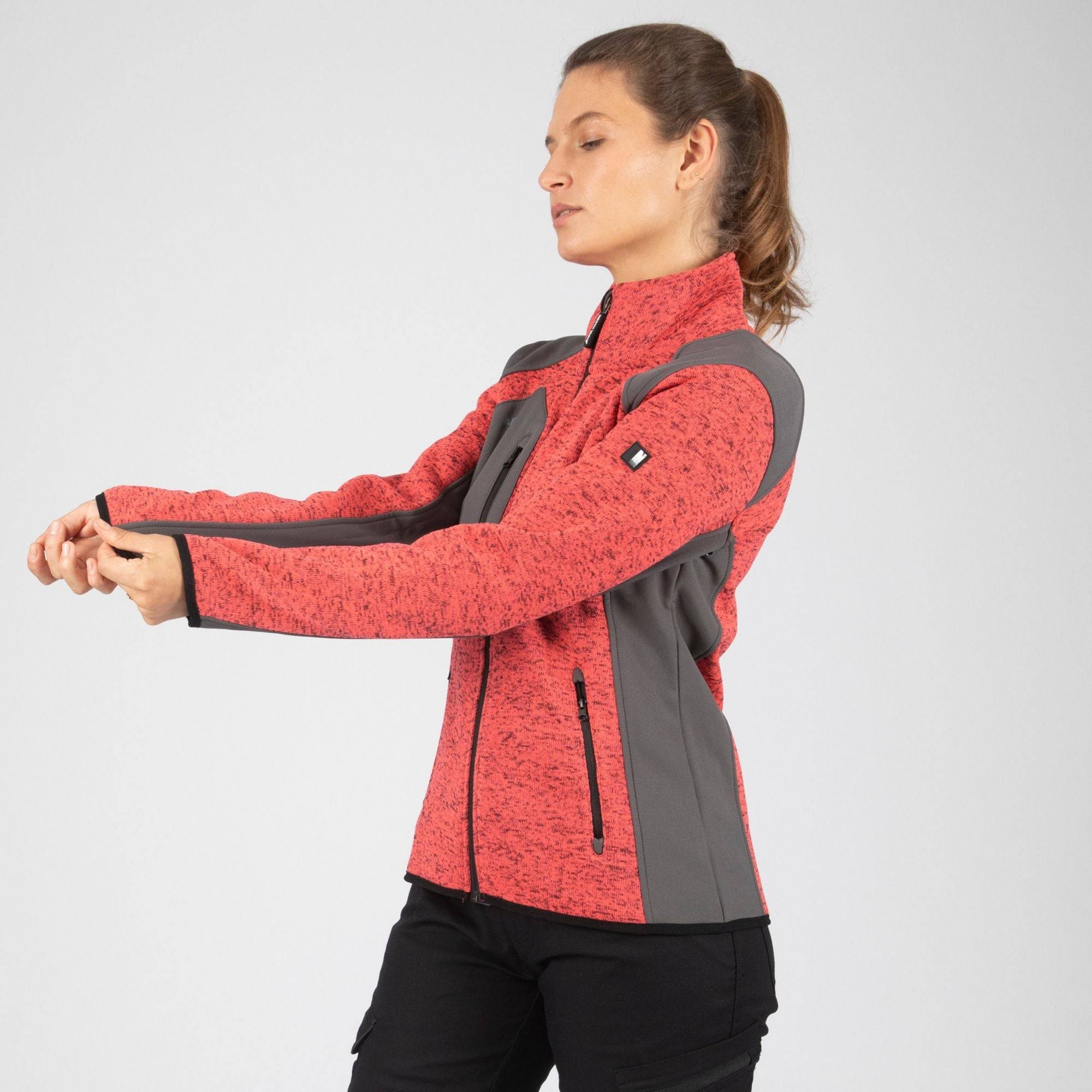 taille xxl - louise - gilet de travail - 1467 corail - Image 1
