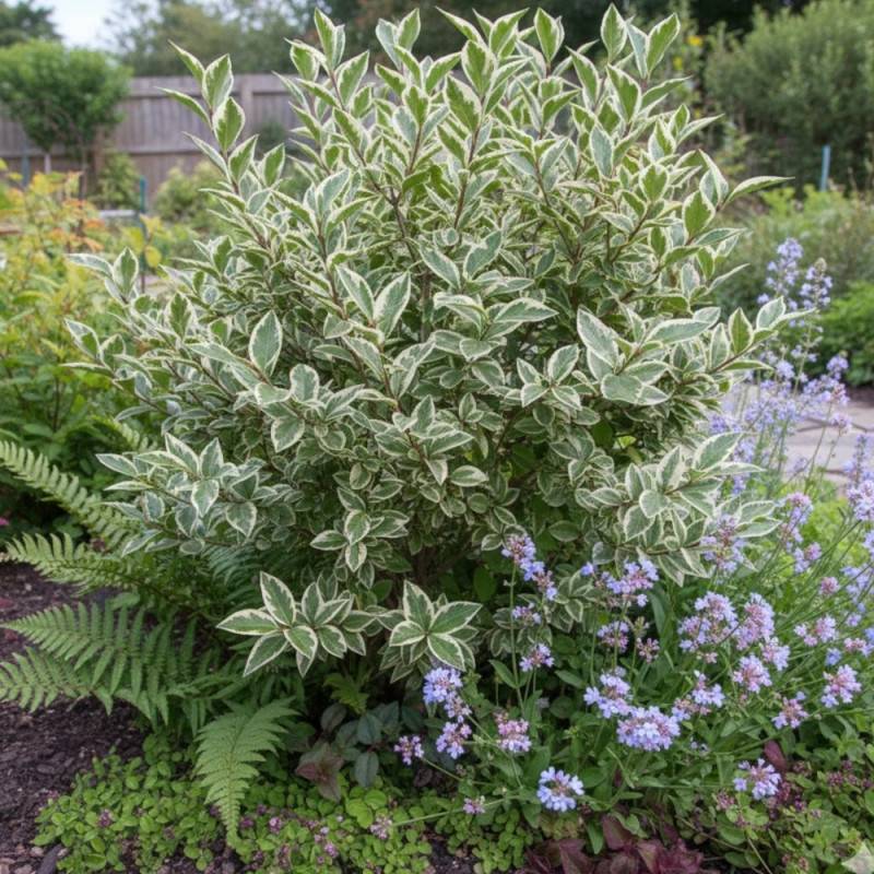 Troène de Californie Argenté, Ligustrum à fleurs Blanche - feuillage Caduc - Godet - 5/20 cm-  hauteur à maturité De 1,50 m à 2,00 m - Imagen 4