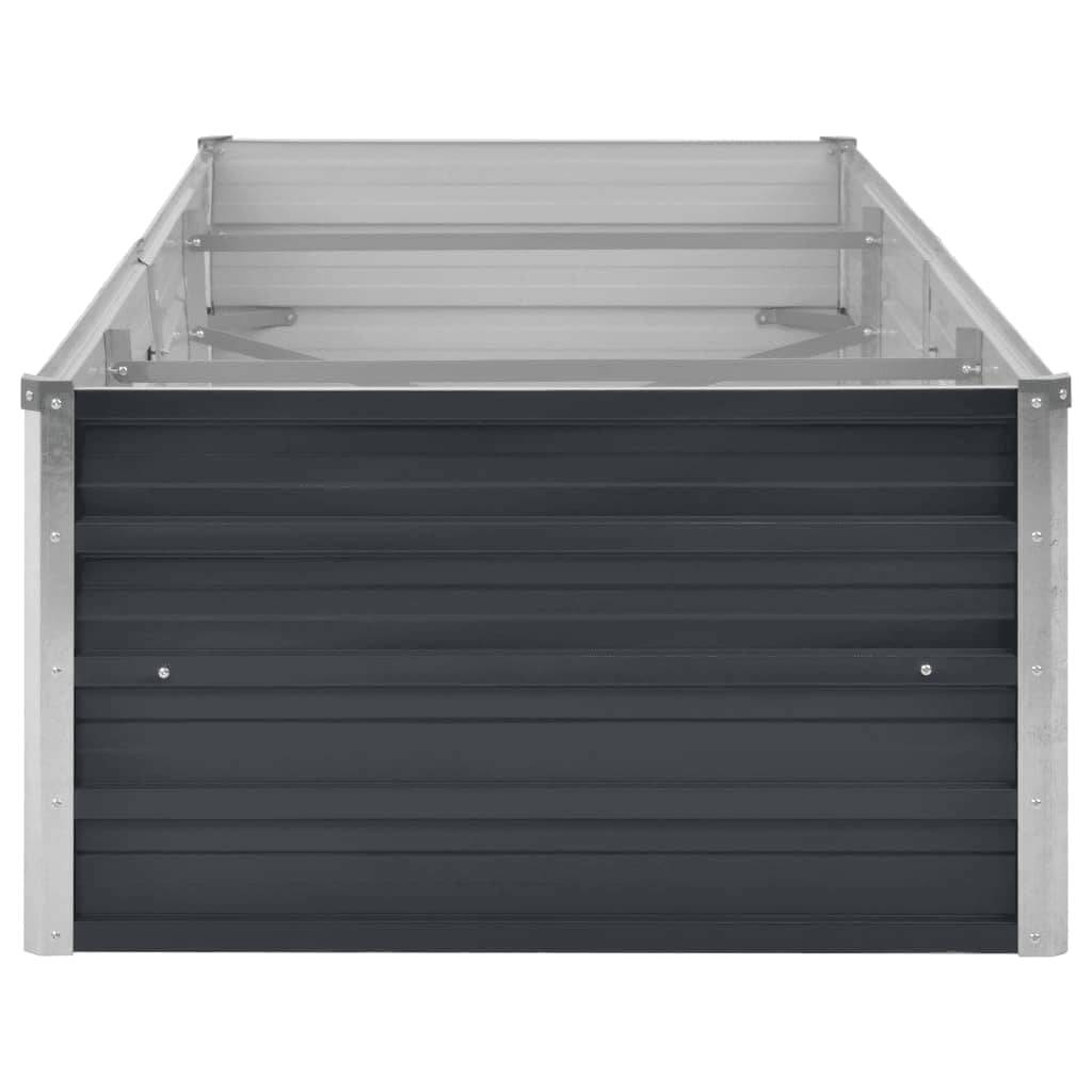 Prolenta Premium - Jardinière acier anthracite 240 x 80 x 45 cm - Prolenta premium p340.6 - Image 5