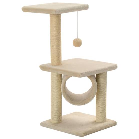 Arbre à chat Colen Beige 30 X 30 cm - P87209B - Image 2