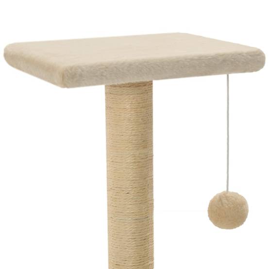 Arbre à chat Colen Beige 30 X 30 cm - P87209B - Image 4