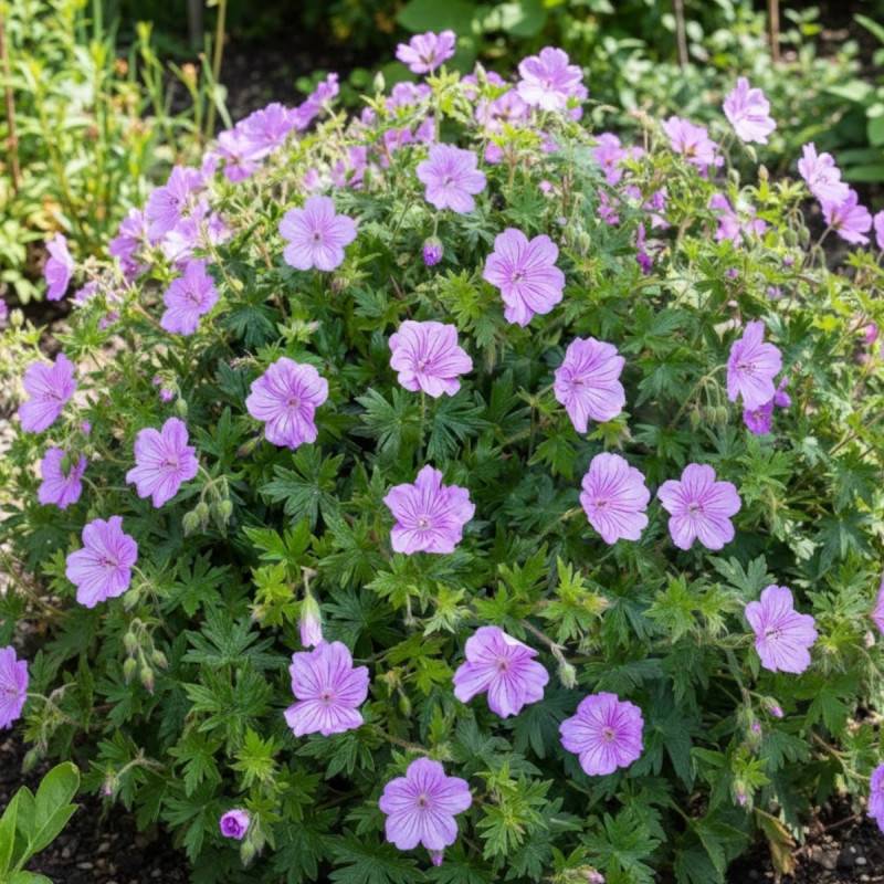 Géranium vivace Blushing Turtle® à fleurs Rose/ - feuillage Persistant - Godet - 5/20 cm - Imagen 3