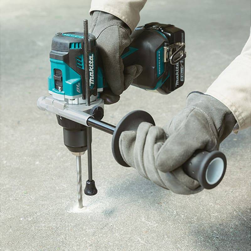 Makita - Lot de 2 machines 18V LXT Perforateur DHR264 + Perceuse visseuse DDF456 - MAKITA - avec 4 batteries 18V 4.0Ah - chargeur - MakPac - DLX2138PTJ - Imagen 3