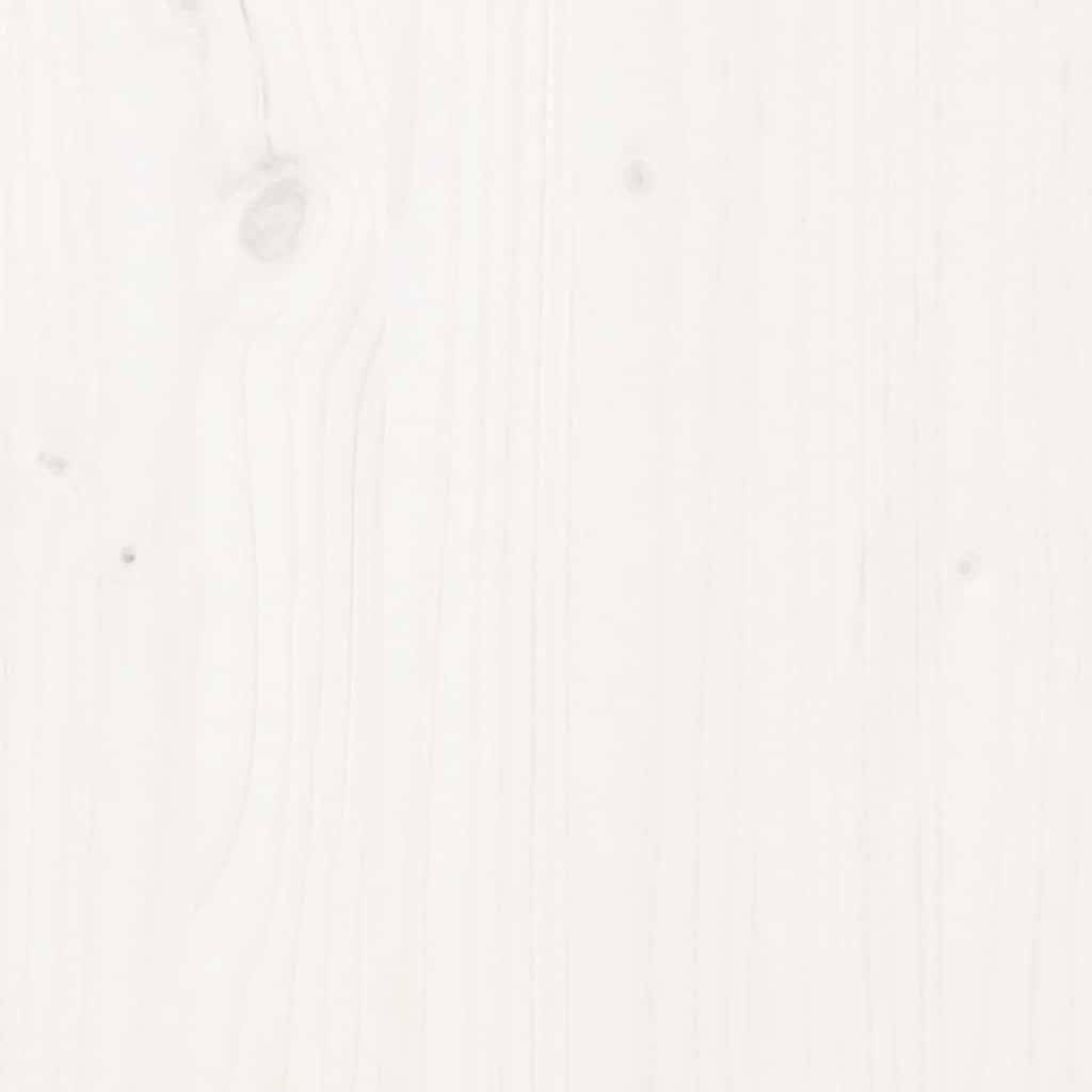 Vidaxl - Lit pour chien Blanc 65,5x50,5x70 cm Bois de pin solide vidaXL 822373 - Imagen 8