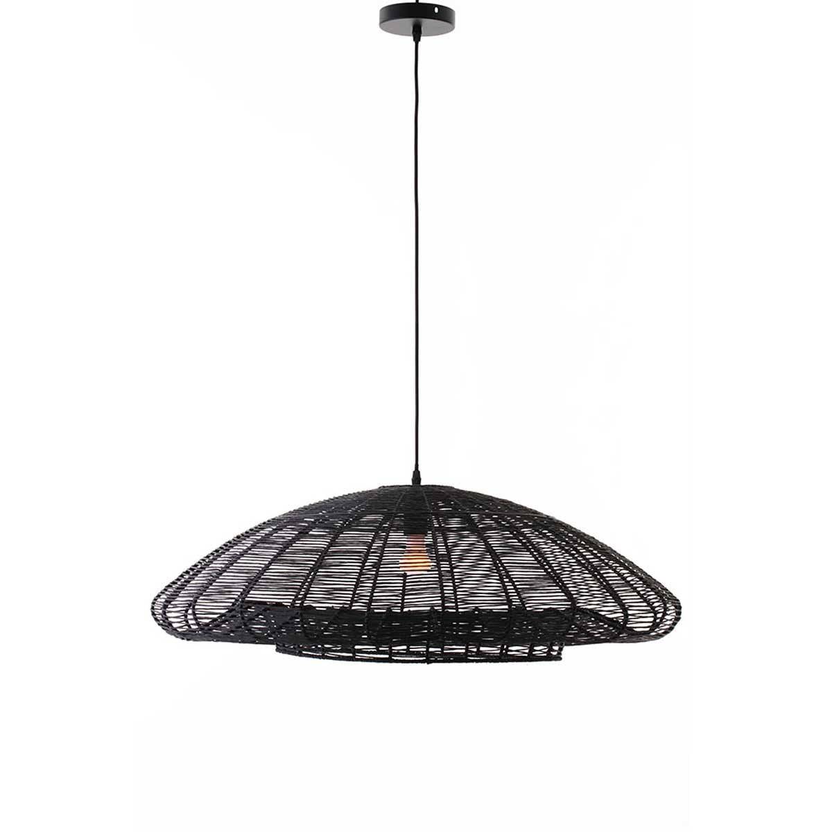 Lumisky - Grande Suspension d'intérieur ALBA BLACK D80cm - Imagen 1