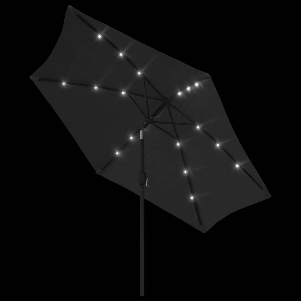 Prolenta Premium - Parasol polyester noir  300 x 225 cm  - Prolenta premium p360.2 - Image 5