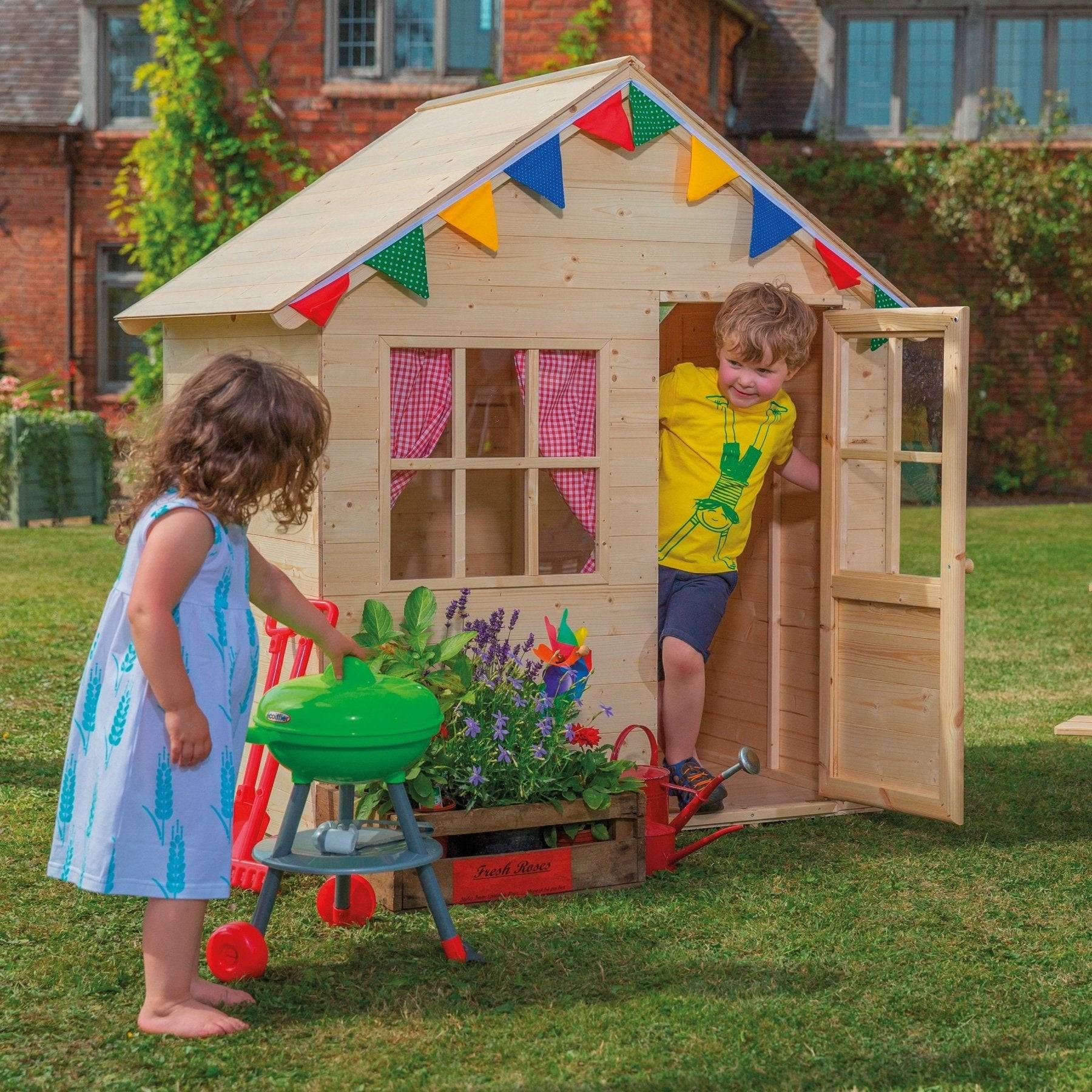 Tp Toys - Cabane enfant avec fenêtre - bois FSC® - REFUGE - Imagen 1