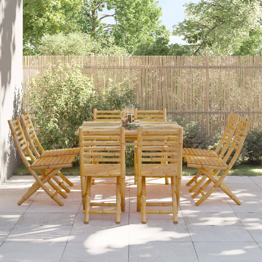 Chaise De Bistrot Pliante BRUBAKER Toskana En Rotin Marron – Pour Jardin & Balcon