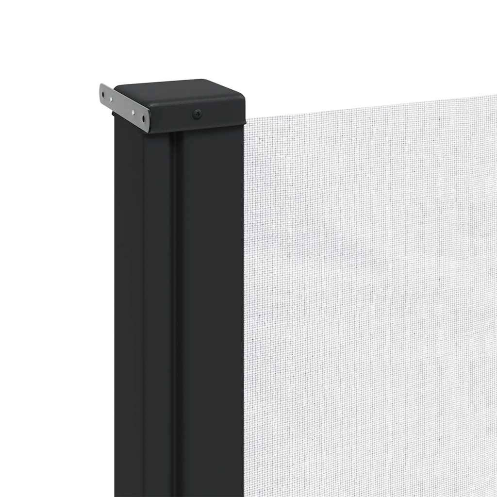 Auvent latéral rétractable acier aluminium blanc 300 x 180 cm - PANGIVO - Image 7