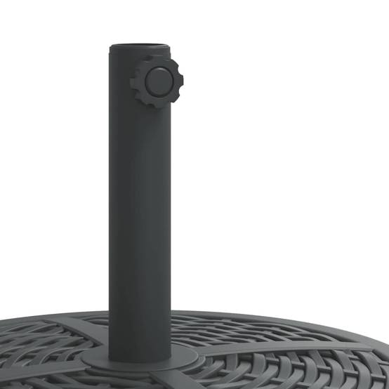 Maison Chic - Base de Parasol - Support de Parasol avec roues pour mâts Ø38 / 48 mm 27 kg rond - Image 7