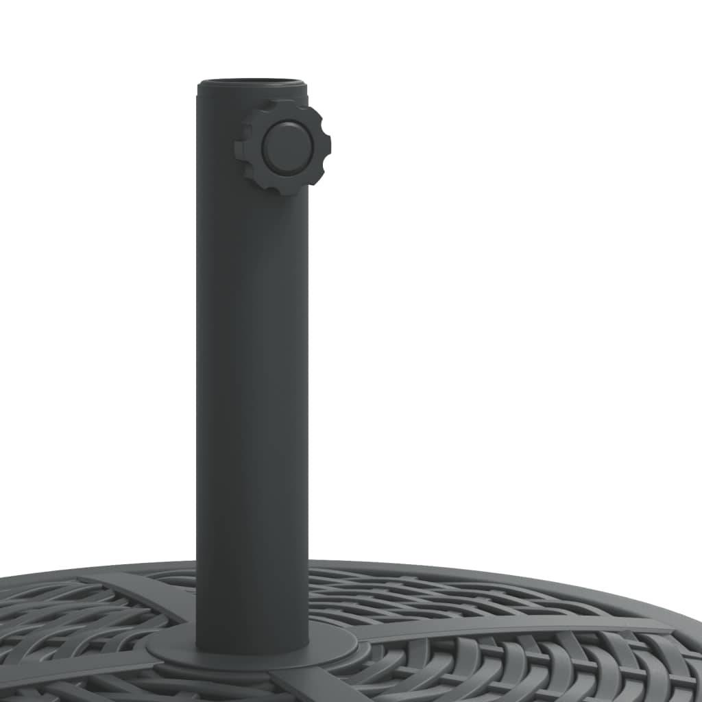 Maison Chic - Base de Parasol - Support de Parasol avec roues pour mâts Ø38 / 48 mm 27 kg rond - Image 7