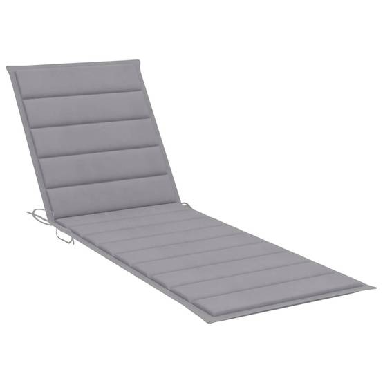 Bain de soleil - Transat - Chaise longue 2 places avec coussins Acacia solide - MEUBLE PRO ny684 - Image 5