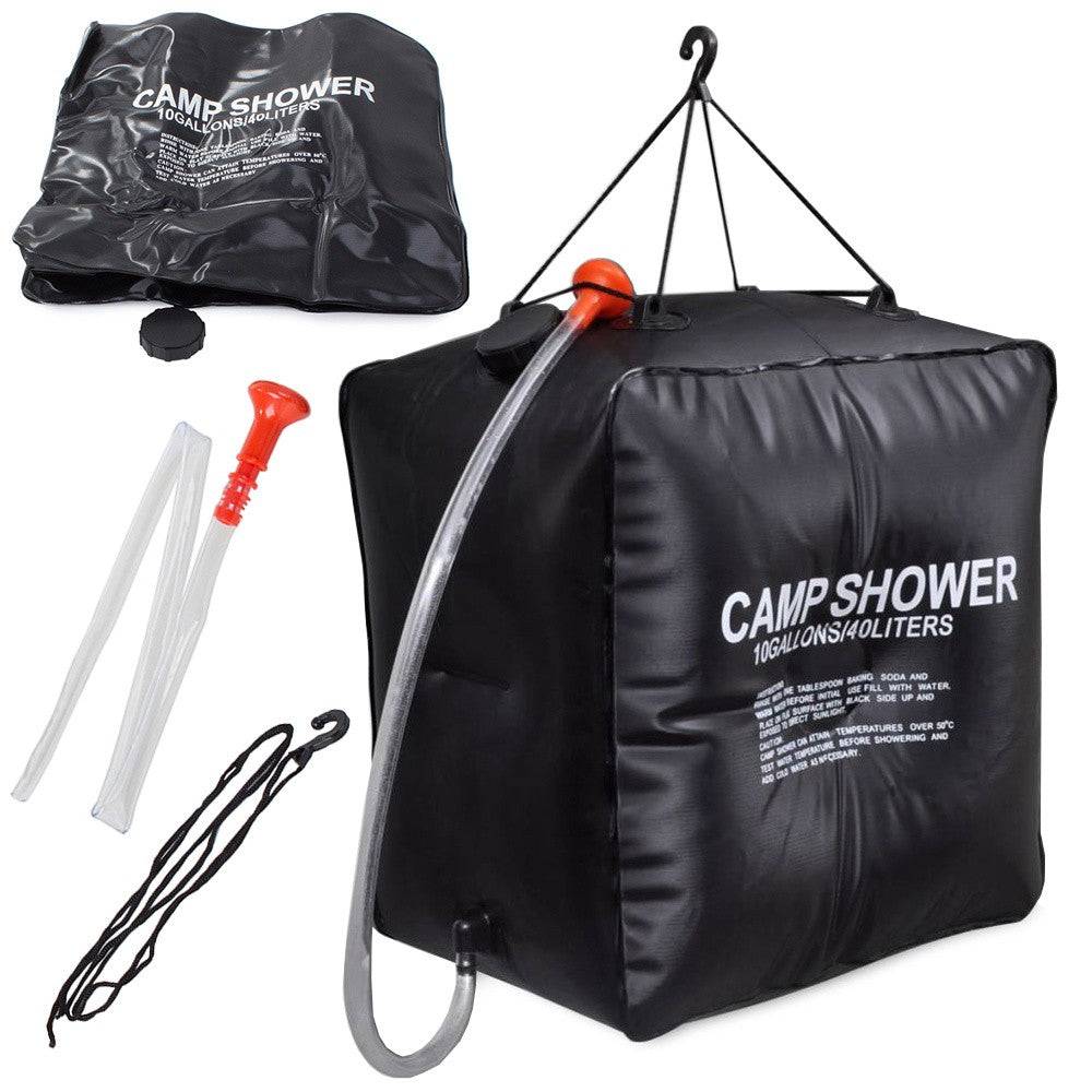 Douche solaire terrain de camping touristique 40l - Image 1