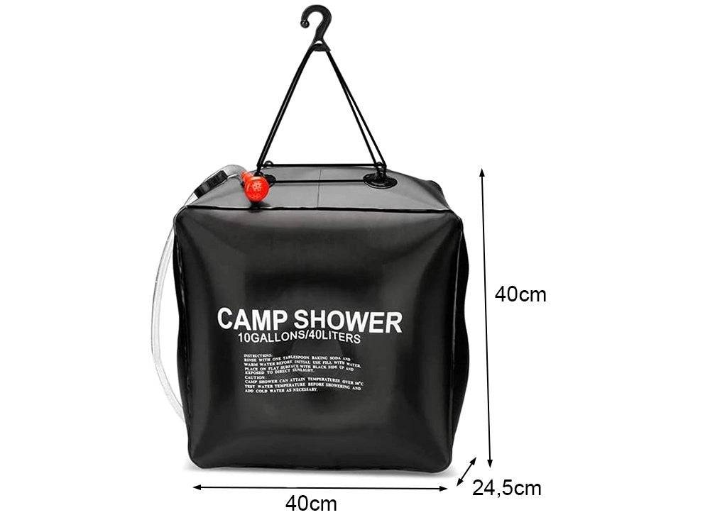 Douche solaire terrain de camping touristique 40l - Image 4