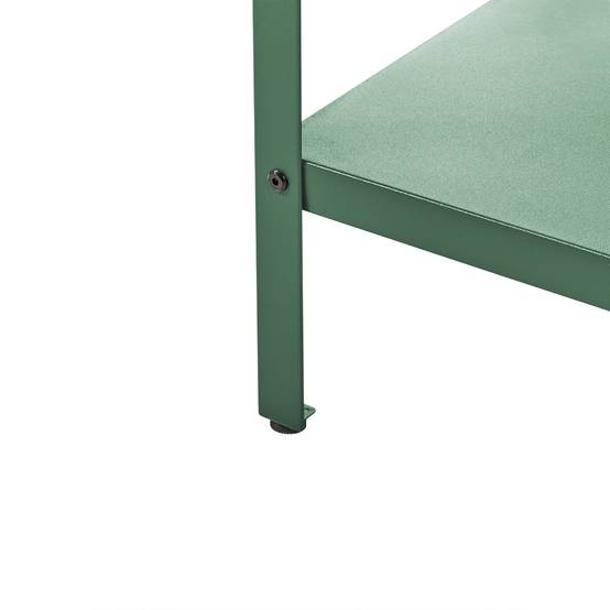 Beliani - Cuisine de jardin Acier Vert VILAMA - 80x50x90- Beliani - Image 7