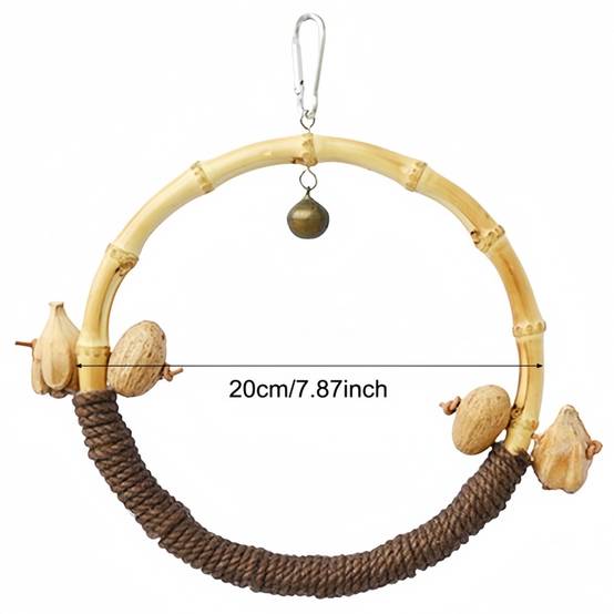 IntiMeg - Jouet pour oiseau Ring Swing IntiMeg - Image 5