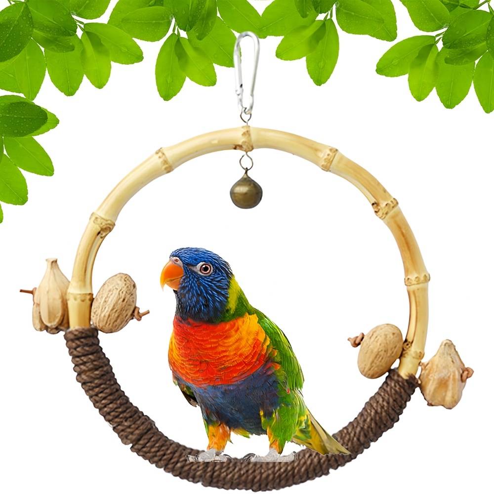 IntiMeg - Jouet pour oiseau Ring Swing IntiMeg - Image 1