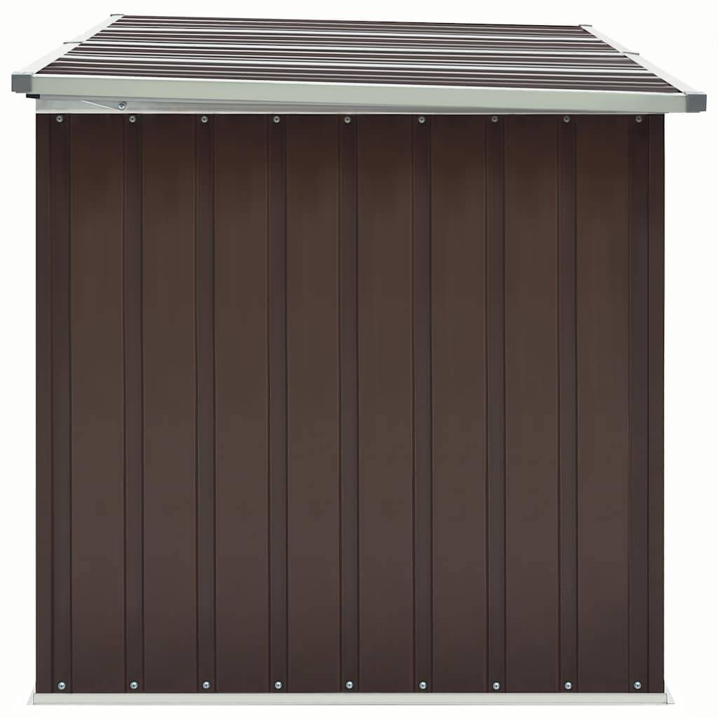 PANGIVO - Coffre de rangement acier galvanisé marron 171 x 99 x 93 cm - PANGIVO - Image 7