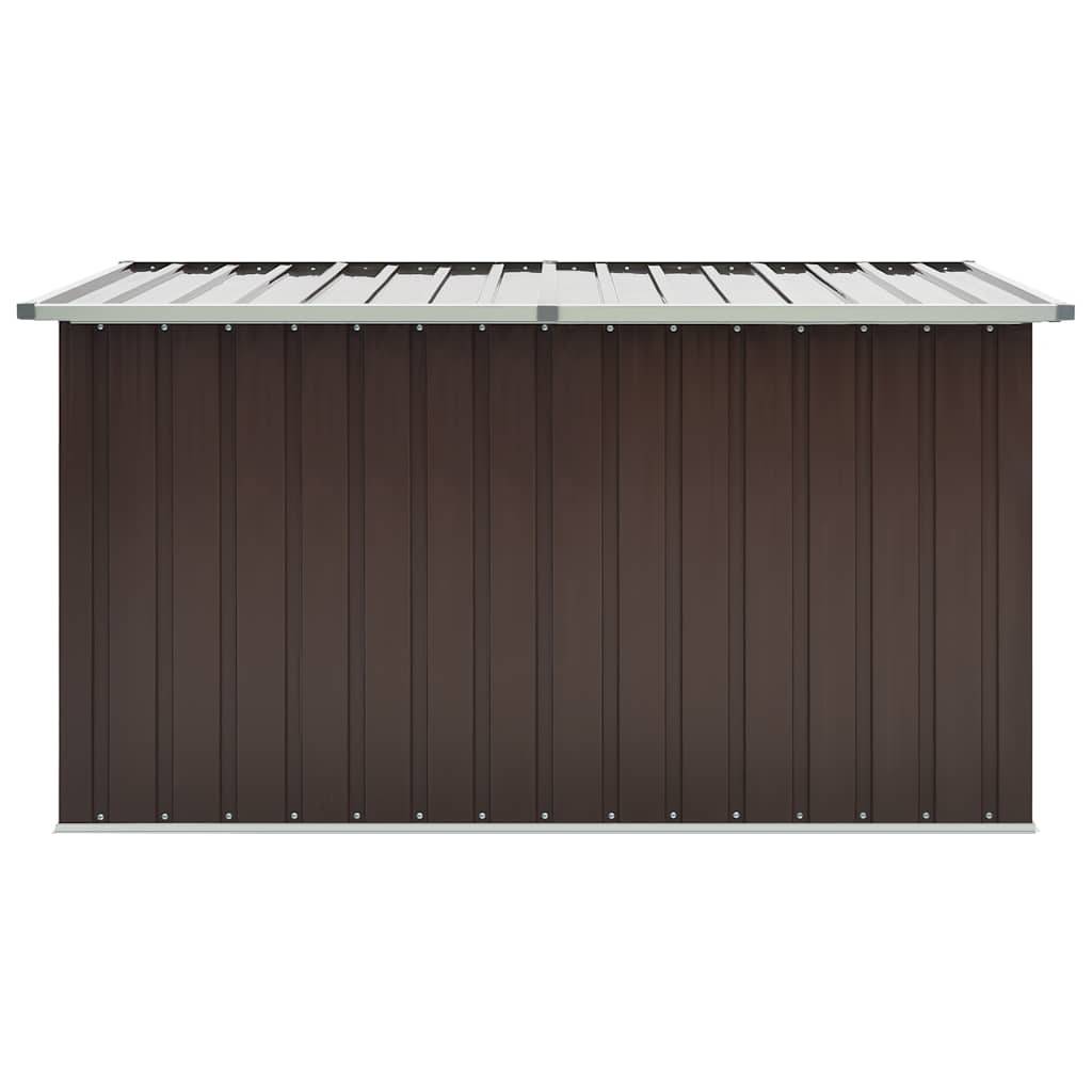 PANGIVO - Coffre de rangement acier galvanisé marron 171 x 99 x 93 cm - PANGIVO - Image 5