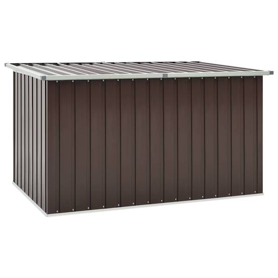 PANGIVO - Coffre de rangement acier galvanisé marron 171 x 99 x 93 cm - PANGIVO - Image 2