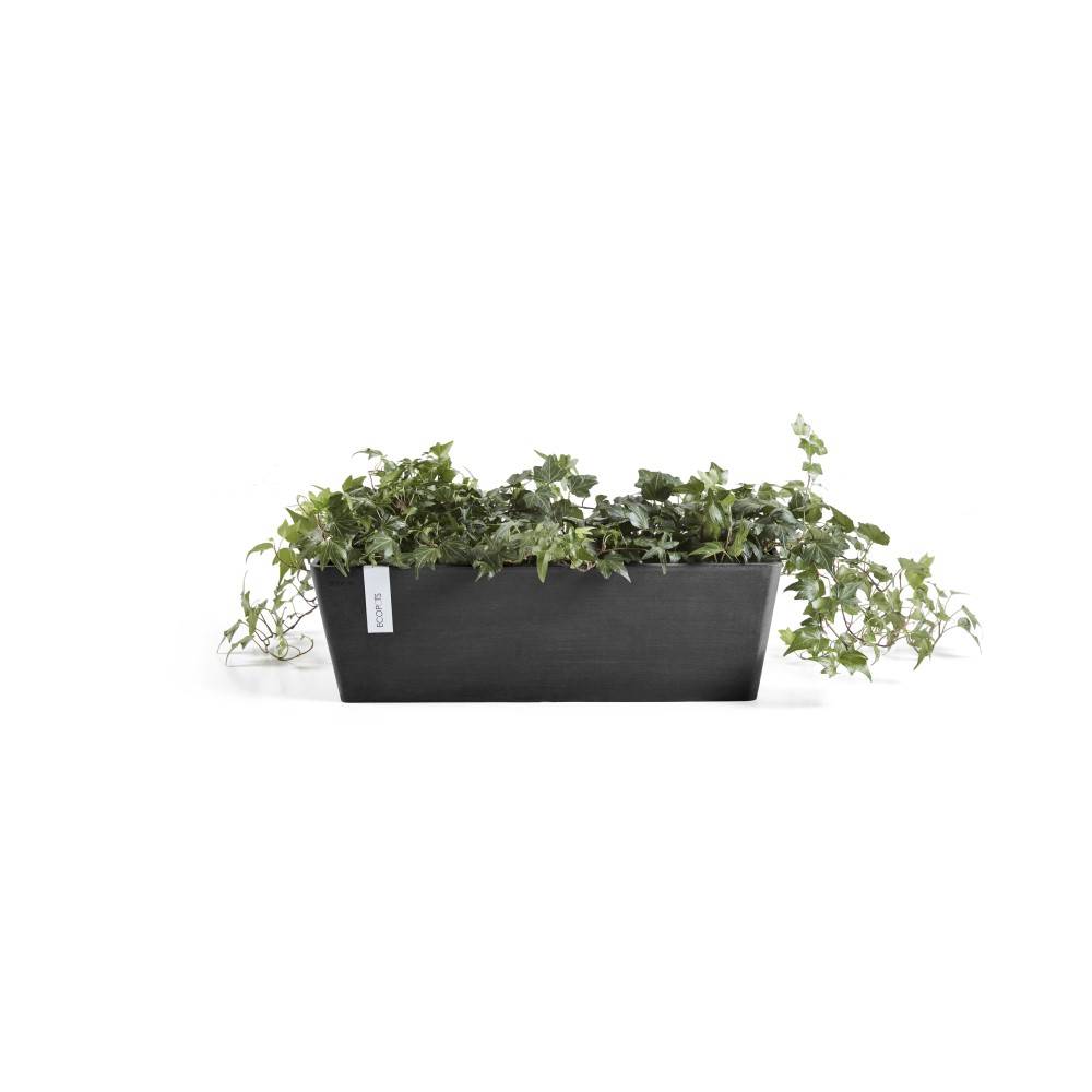 Ecopots - Pot Rectangulaire Bruges 65 New Gris Foncé - 65 x 17 x H. 17 cm - 13,5 L ECOPOTS - Imagen 2