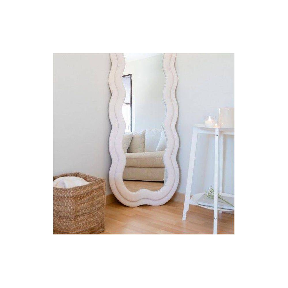 Flamingo - Miroir cadre en tissu Charlotte - Imagen 3