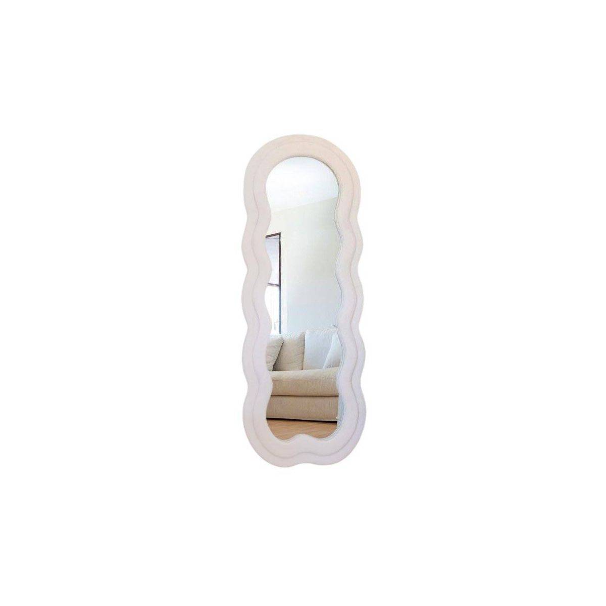 Flamingo - Miroir cadre en tissu Charlotte - Imagen 1