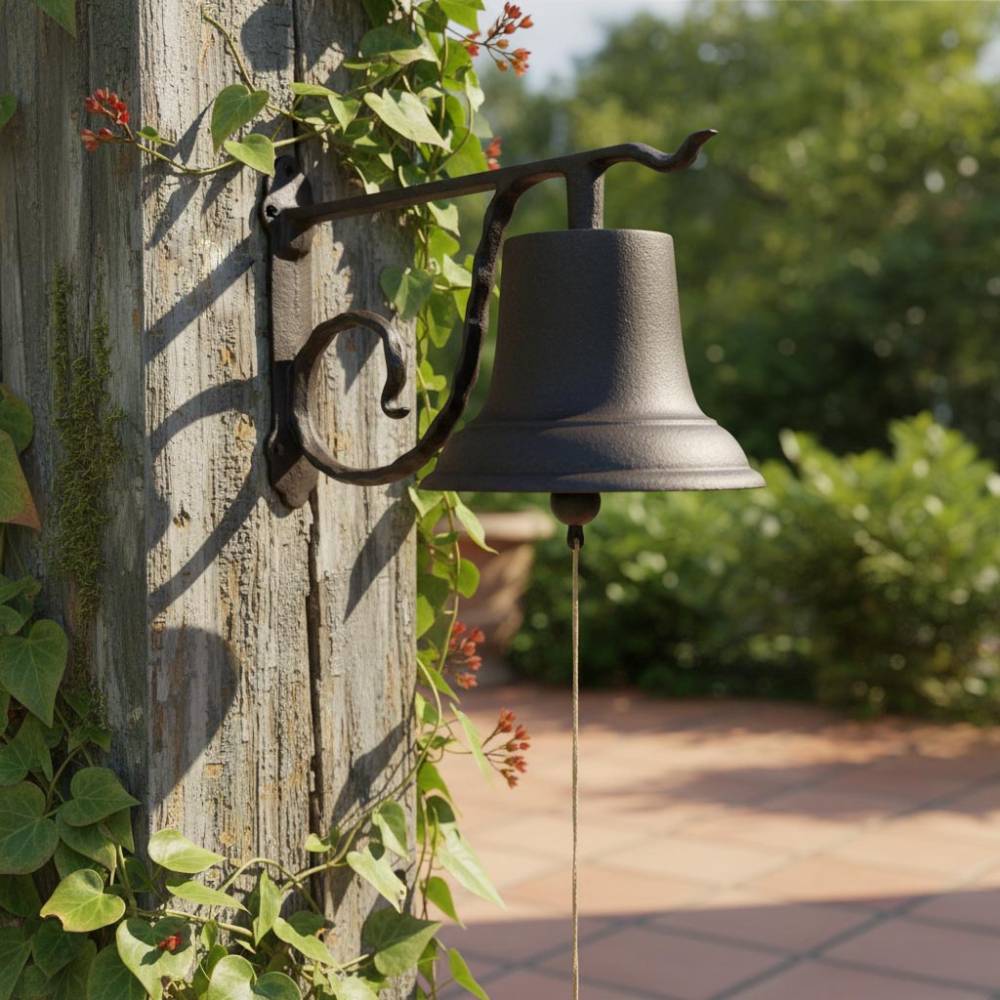 Aubry Gaspard - Grande cloche de jardin en fonte - Imagen 2