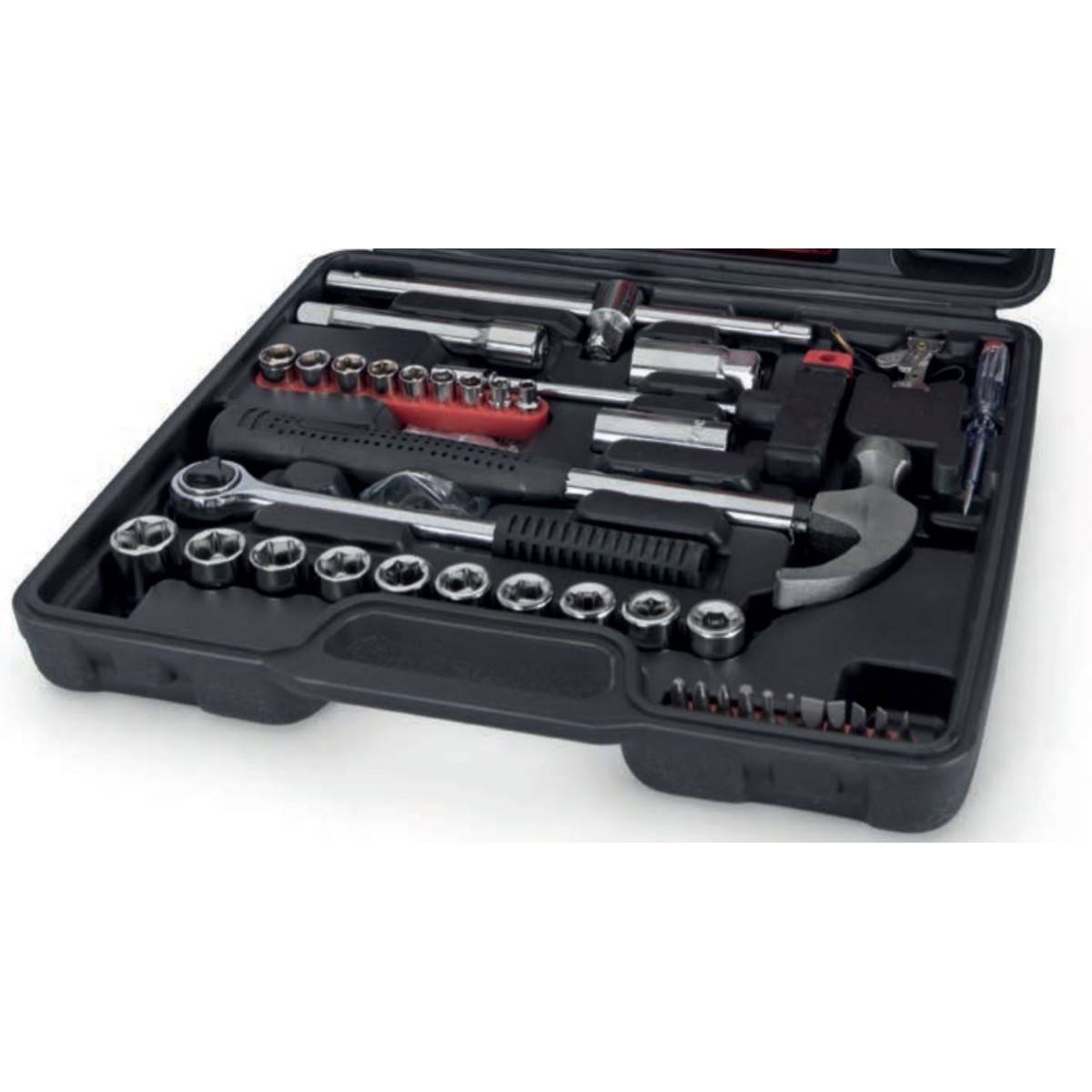 Malette à outils 100 pièces Boite à outils 100 pièces Acier carbone ITOOLS - Imagen 3