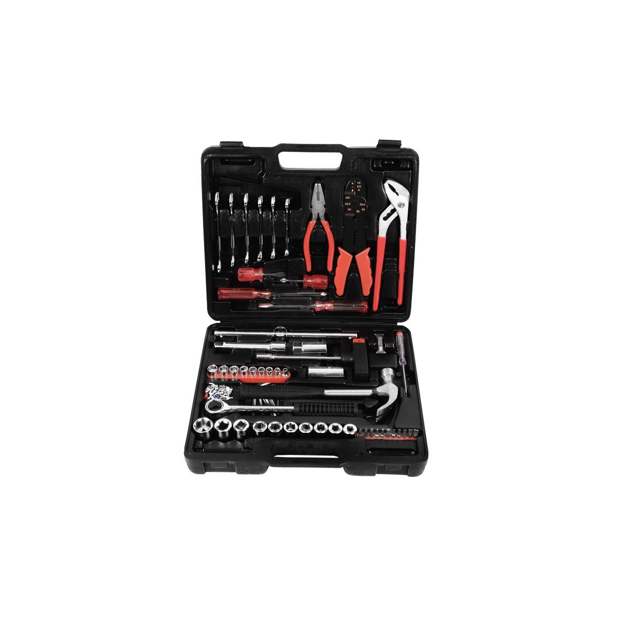 Malette à outils 100 pièces Boite à outils 100 pièces Acier carbone ITOOLS - Imagen 2