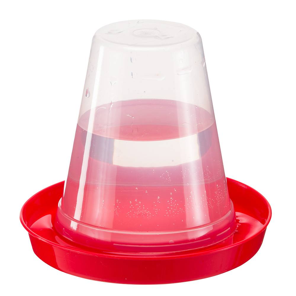 Ferplast - Abreuvoir Poussins Volaille Abreuvoir OLBIA 1, Plastique Recyclé, 0,5 Litres