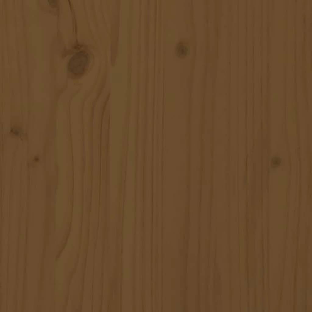 Vidaxl - Lit pour chien Marron miel 65,5x50,5x28 cm Bois de pin solide vidaXL 821475 - Imagen 8