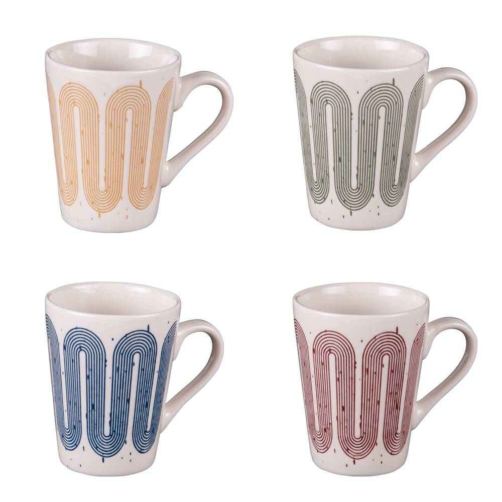 Coffret de 4 tasses14 cl Rio - Image 1