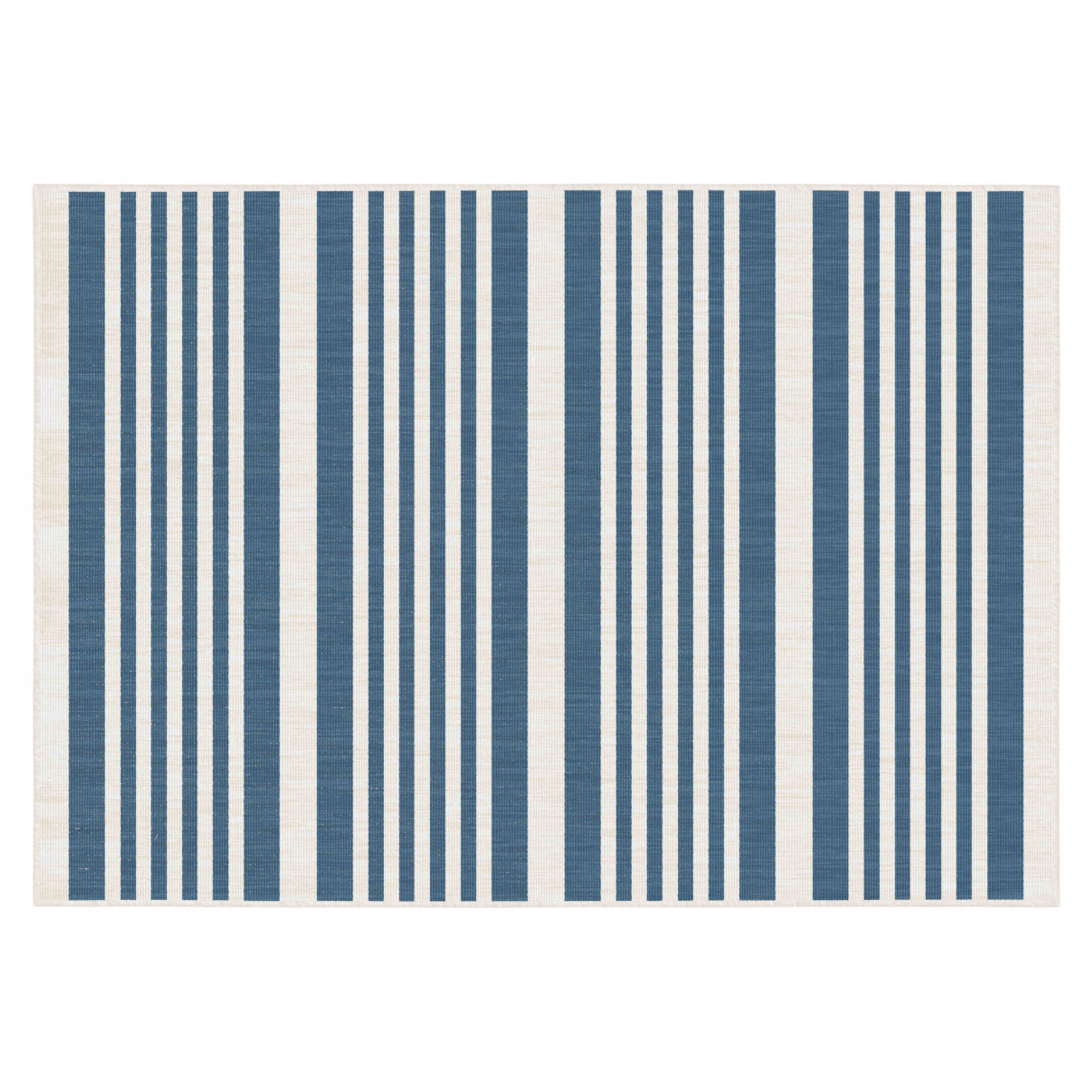 Oviala - Tapis d'extérieur en polypropylène 160 x 230 cm bleu Kilma - Oviala - Imagen 1
