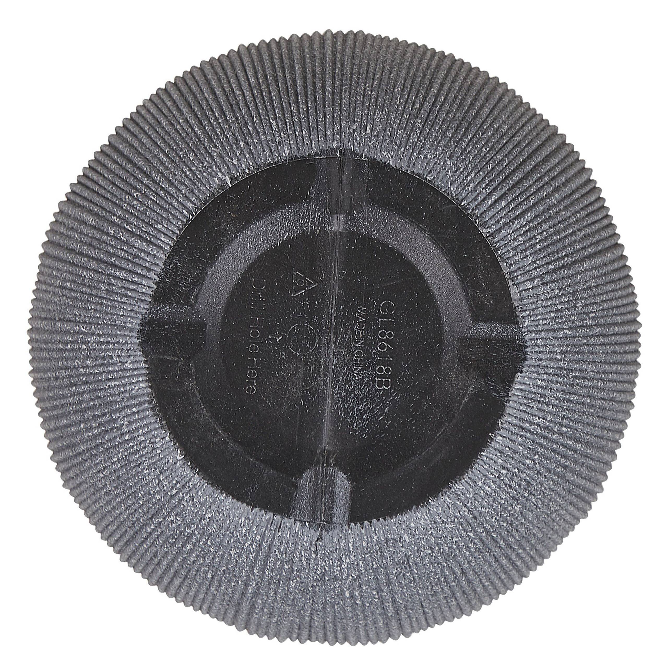 Beliani - Cache-pot Pot à Plantes Rond 37 cm Gris Résistant aux Intempéries Parfait pour Intérieur et Extérieur au Style Moderne et Scandinave Beliani - Imagen 4