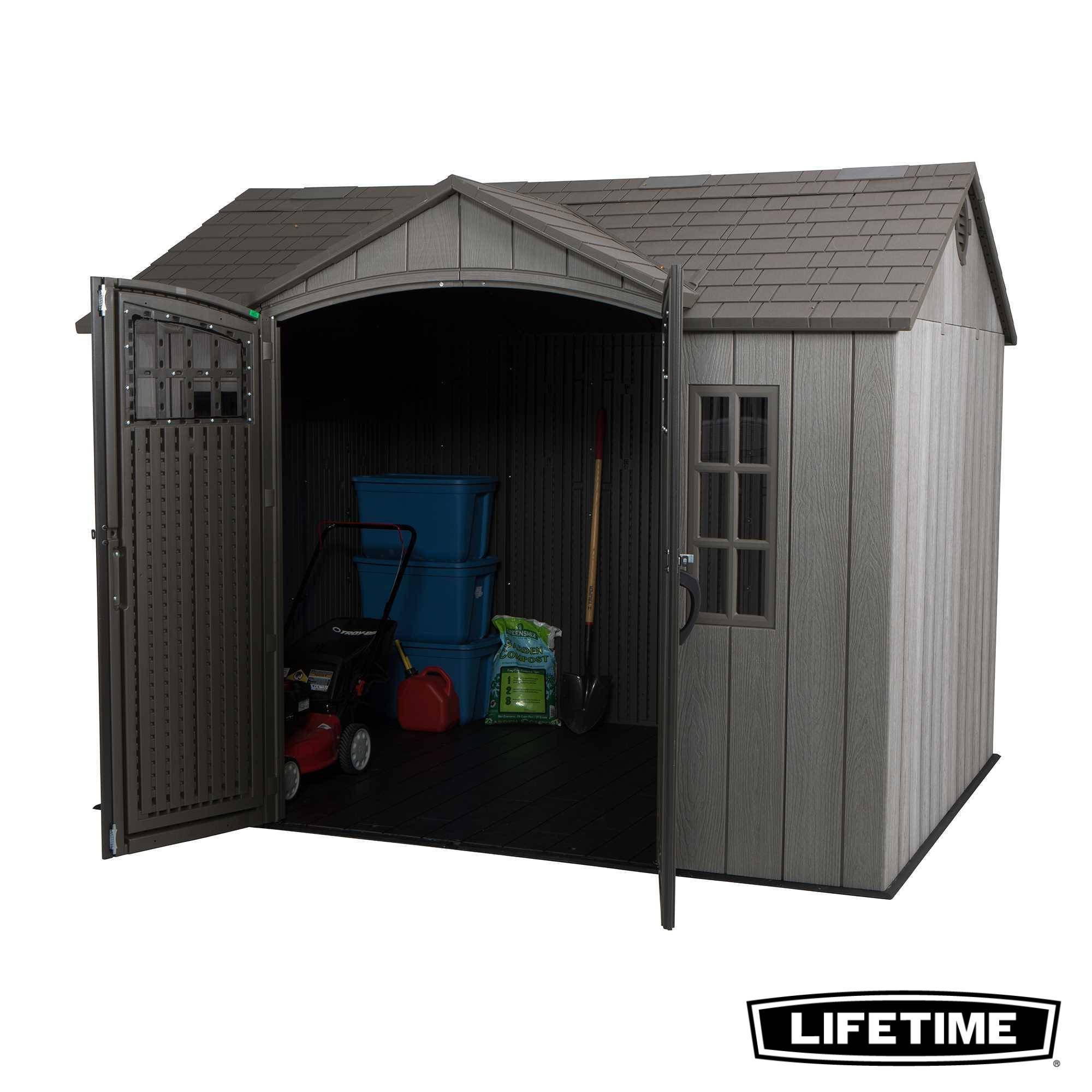 Lifetime - Abri de jardin résine 7m2  3.05x2.44m LIFETIME #60330 - Image 3