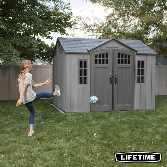 Lifetime - Abri de jardin résine 7m2 3.05x2.44m LIFETIME #60330 - Image 4