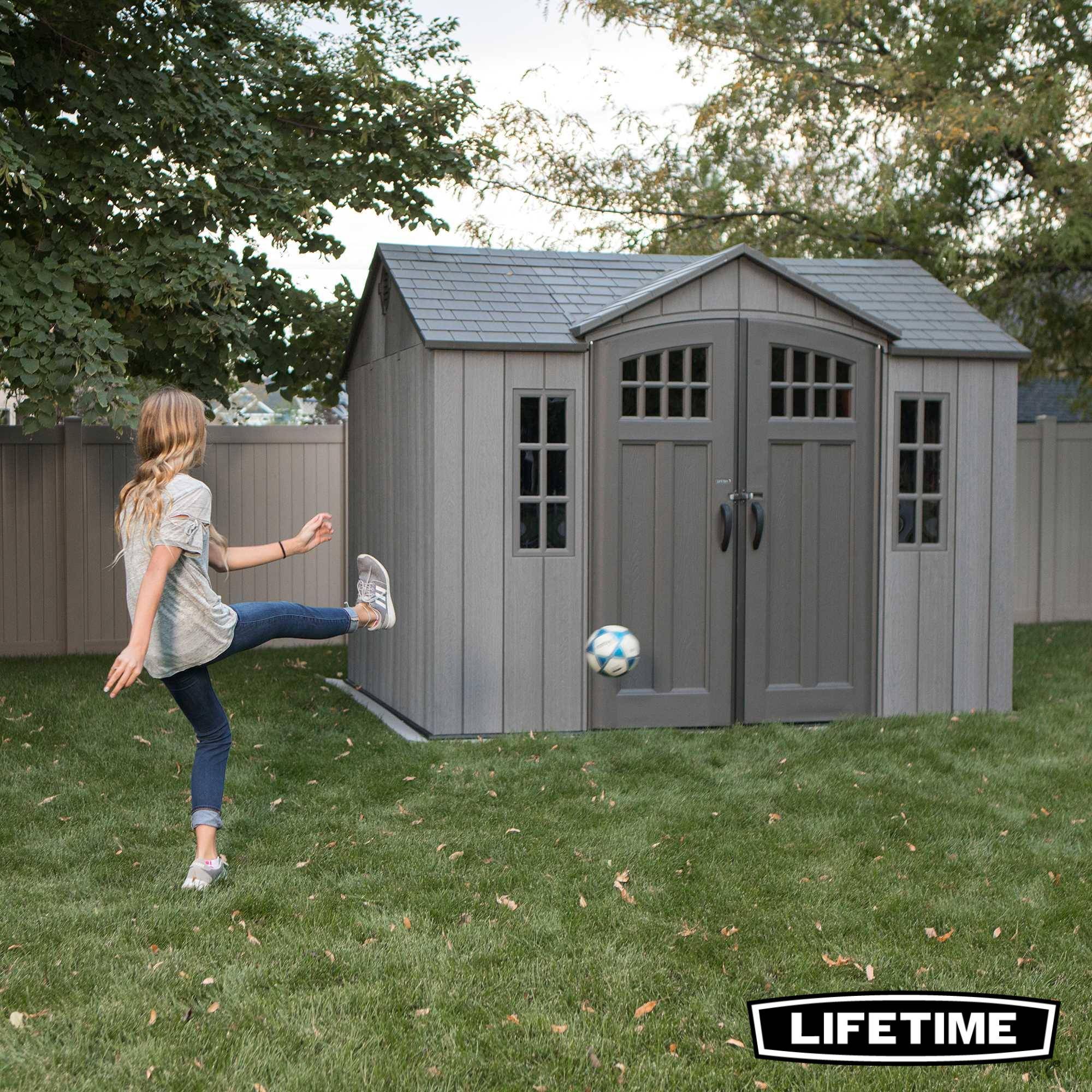 Lifetime - Abri de jardin résine 7m2  3.05x2.44m LIFETIME #60330 - Image 4