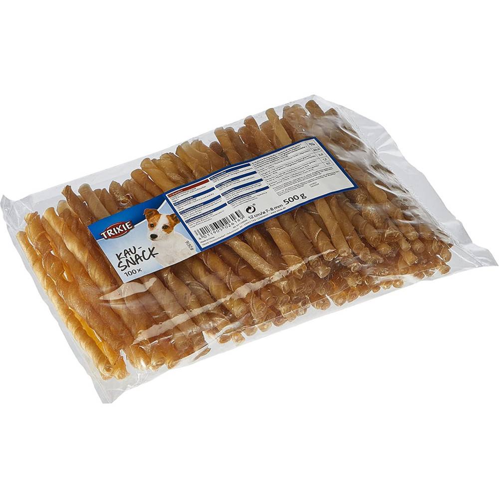 Trixie - 100 Sticks à mâcher 12 cm ø 7-8 mm pour chien - Imagen 1