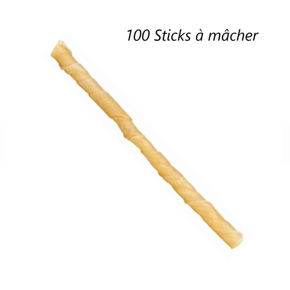 Trixie - 100 Sticks à mâcher 12 cm ø 7-8 mm pour chien - Imagen 4