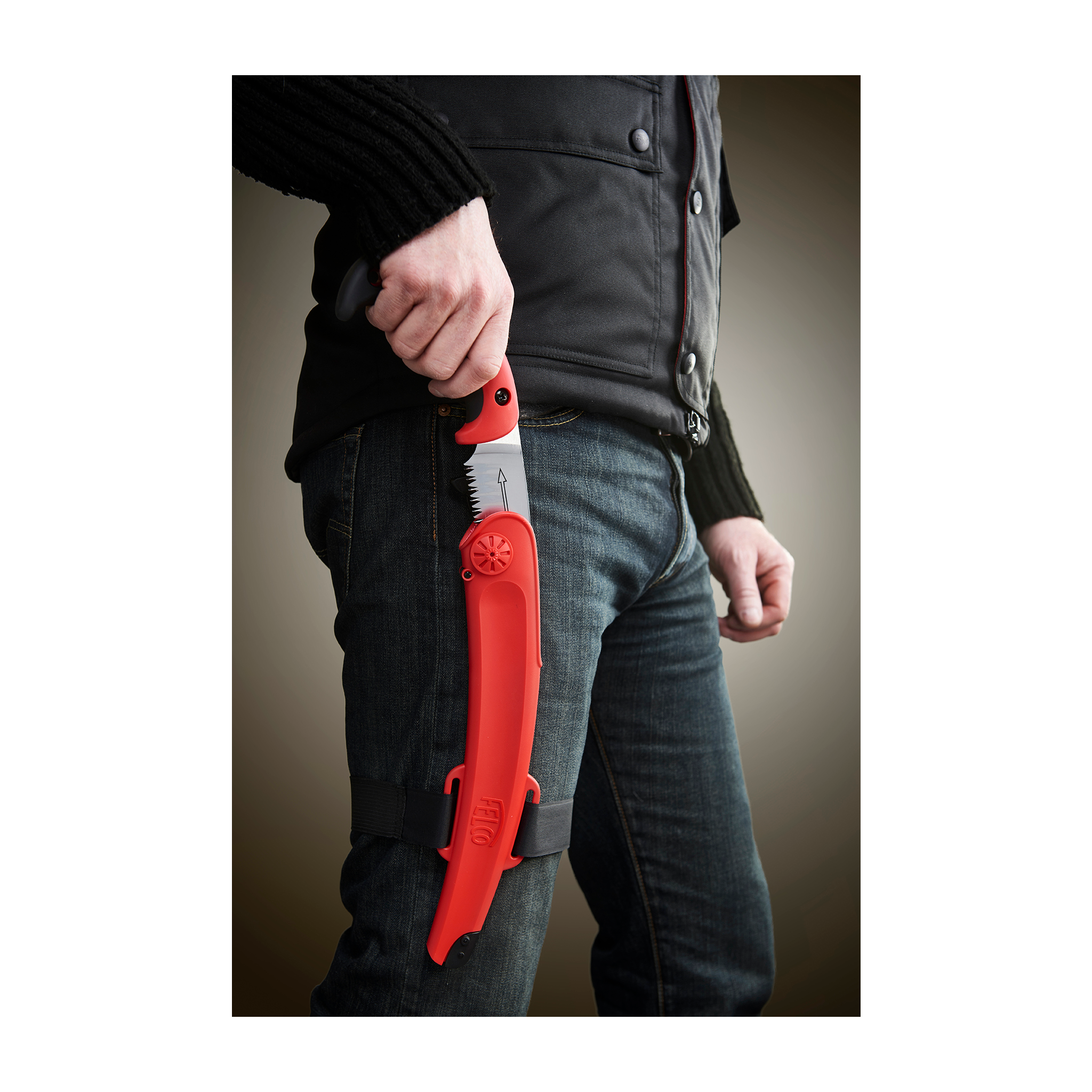 Felco - FELCO Scie courbée n° 640 (Lame 27 cm, incluant un étui, coupe Ø 100 mm, longueur 44 cm, droitiers et gauchers, 35x15x5 cm) FELCO 640 - Imagen 4