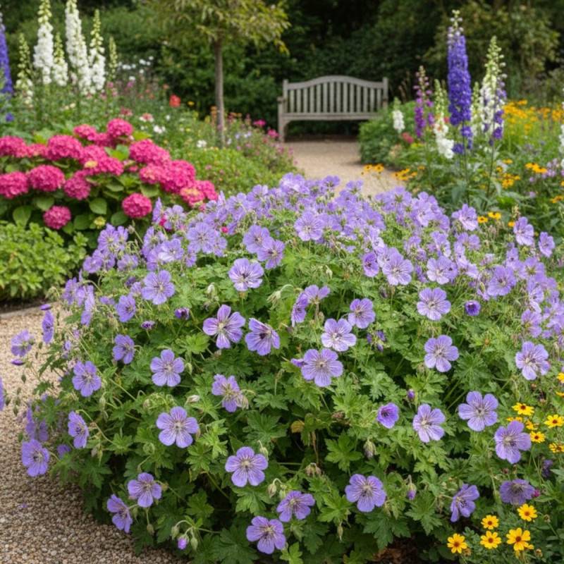 Géranium vivace Havanas Blues® à fleurs Bleue/ - feuillage Persistant - Godet - 5/20 cm - Imagen 2
