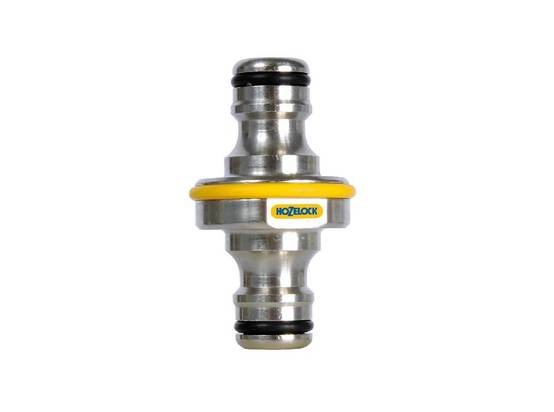 Hozelock - Accoupleur double mâle Pro en métal pour tuyau d'arrosage - blister HOZELOCK - Imagen 1