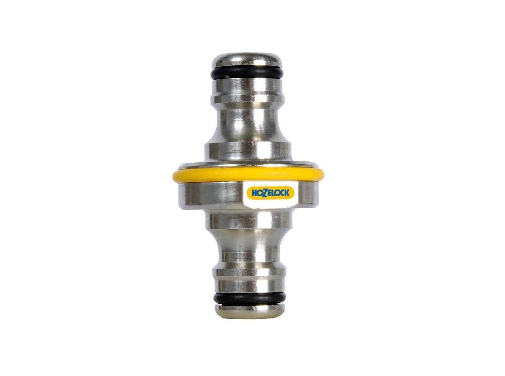 Hozelock - Accoupleur double mâle Pro en métal pour tuyau d'arrosage - blister HOZELOCK - Image 1