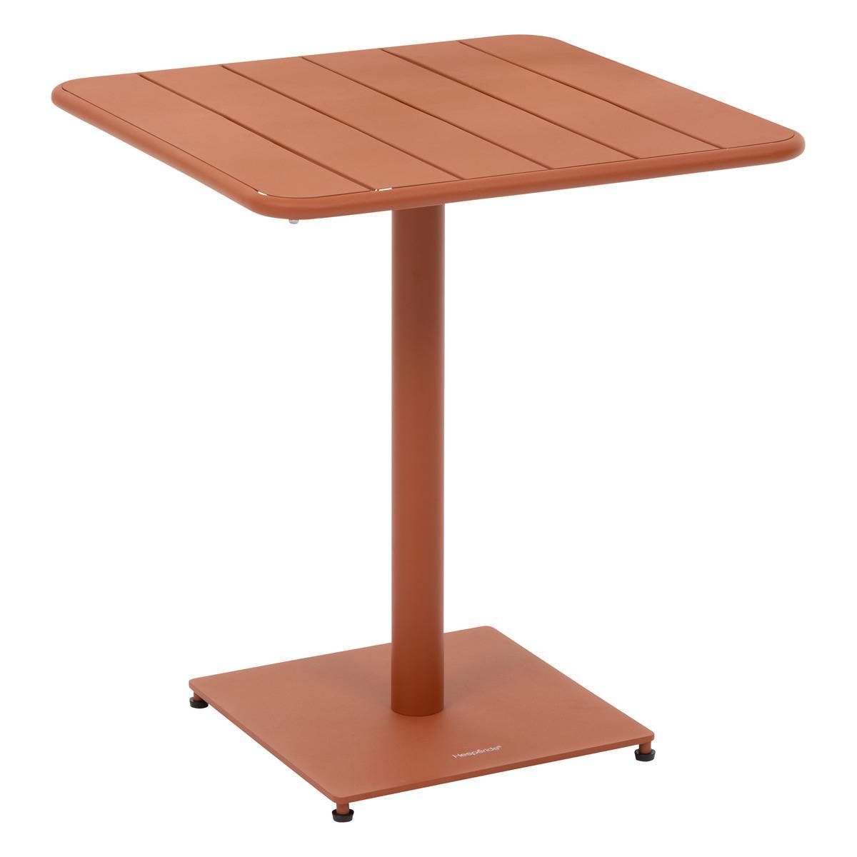 Hesperide - Table de jardin carrée "Phuket" ambre en acier traité en époxy Hespéride - Image 2