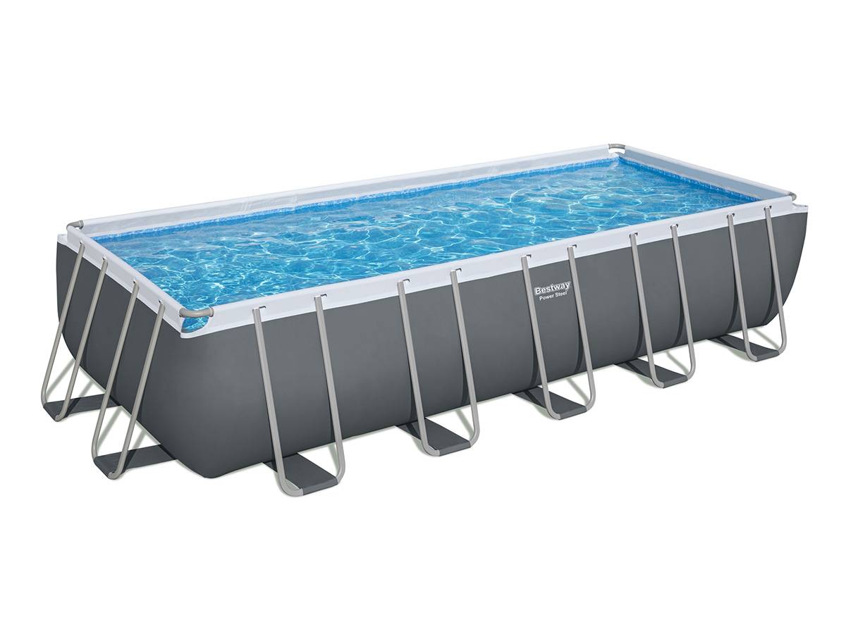 Bestway - Piscine tubulaire Power Steel rectangulaire 6,40 x 2,74 x 1,32 m - Bestway - Imagen 1