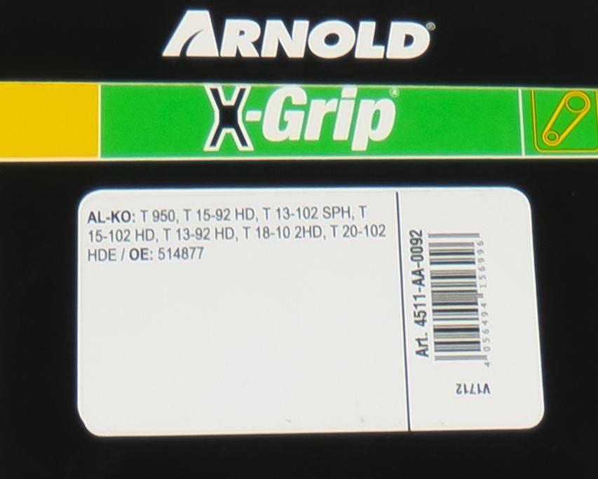 Arnold - Courroie hexagonale X-Grip de type AA 92 Arnold - Imagen 3