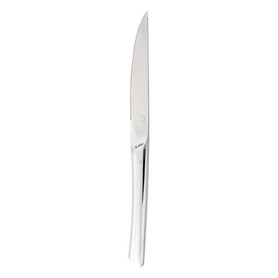 Lot de 4 Couteaux à Steak "Olympe" 22cm Argent - Image 2