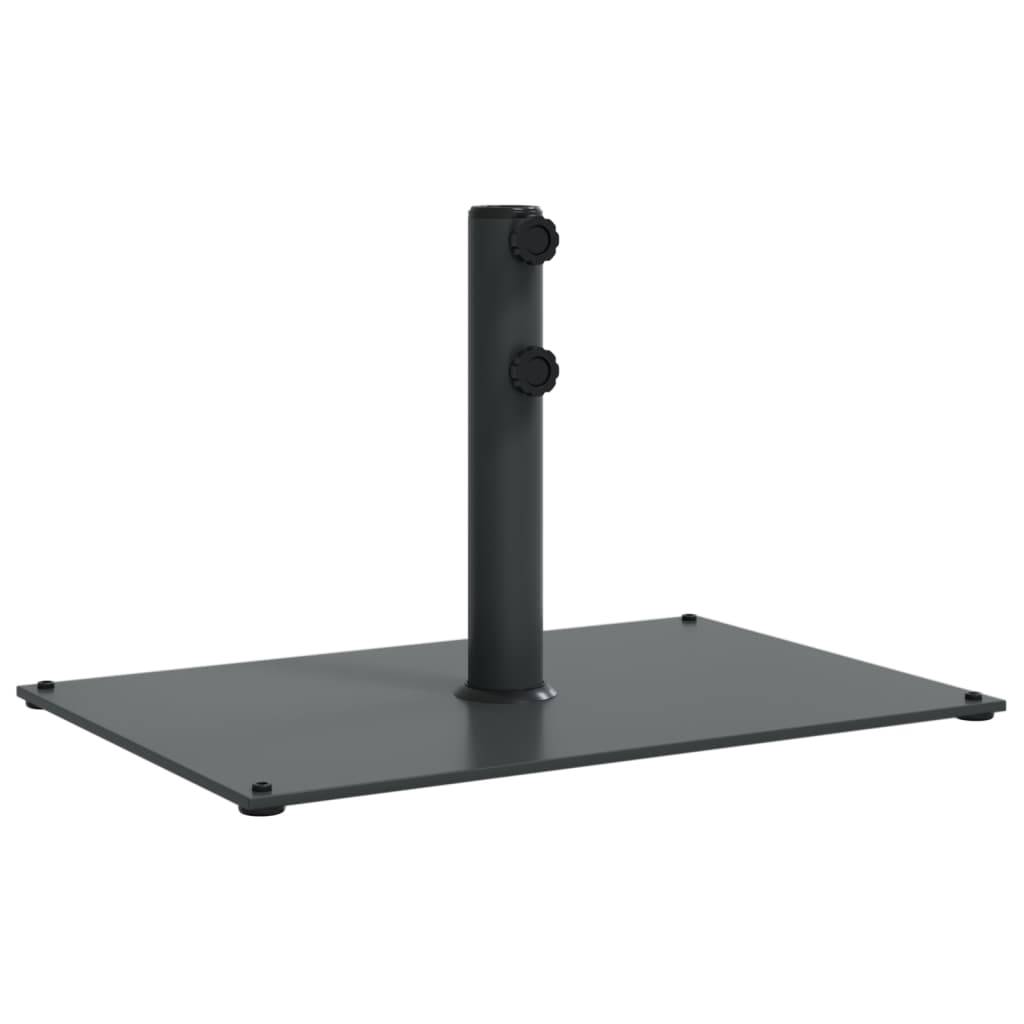 ComfortXL - Base de Parasol Rectangulaire en Acier 15 kg pour Balcon et Terrasse Gris Foncé – ComfortXL Outdoor Living - Image 2