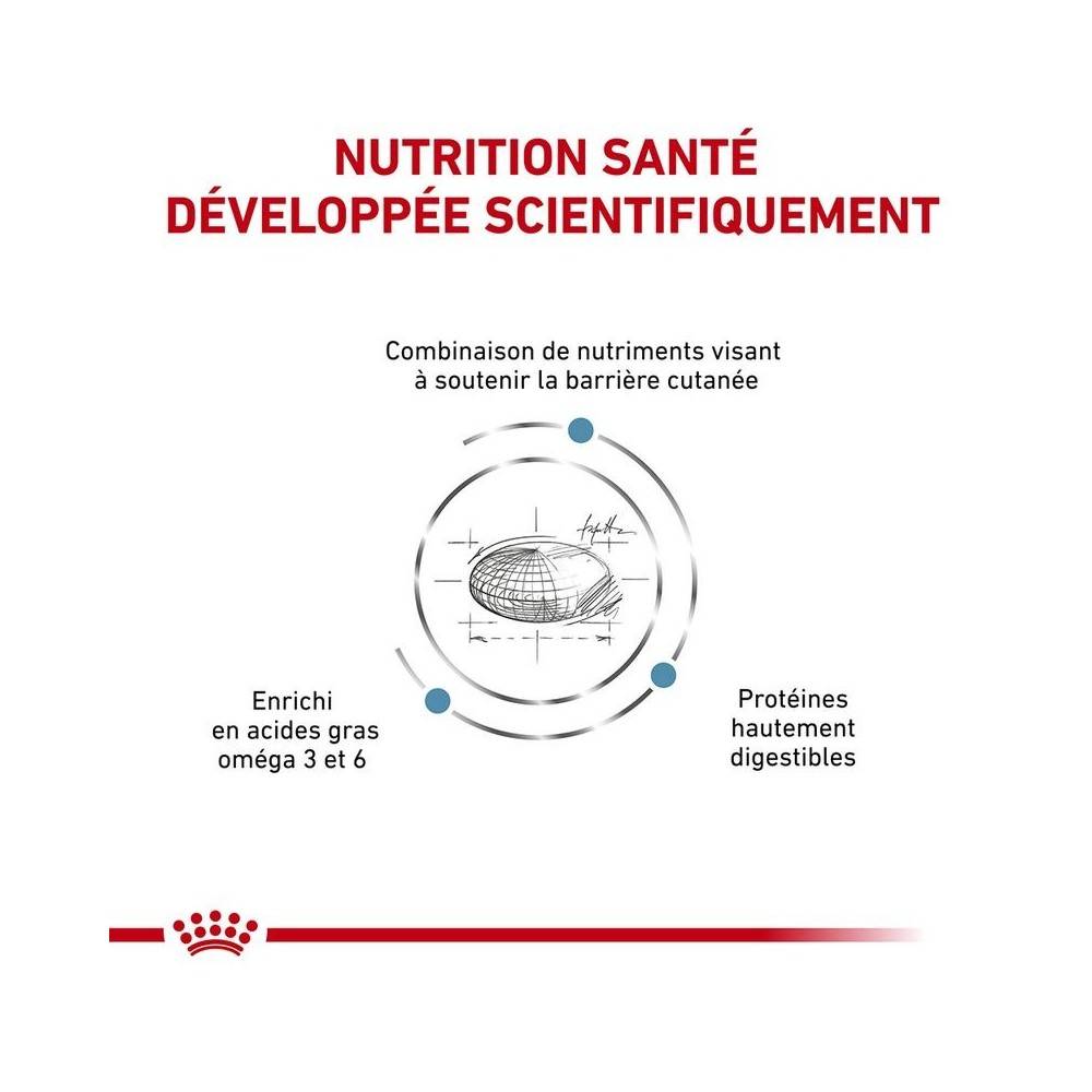 Royal Canin - Croquettes chien VETERINARY DOG SKIN CARE - Royal Canin 2 kg - Imagen 7